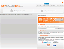 Tablet Screenshot of myonlinecall.com